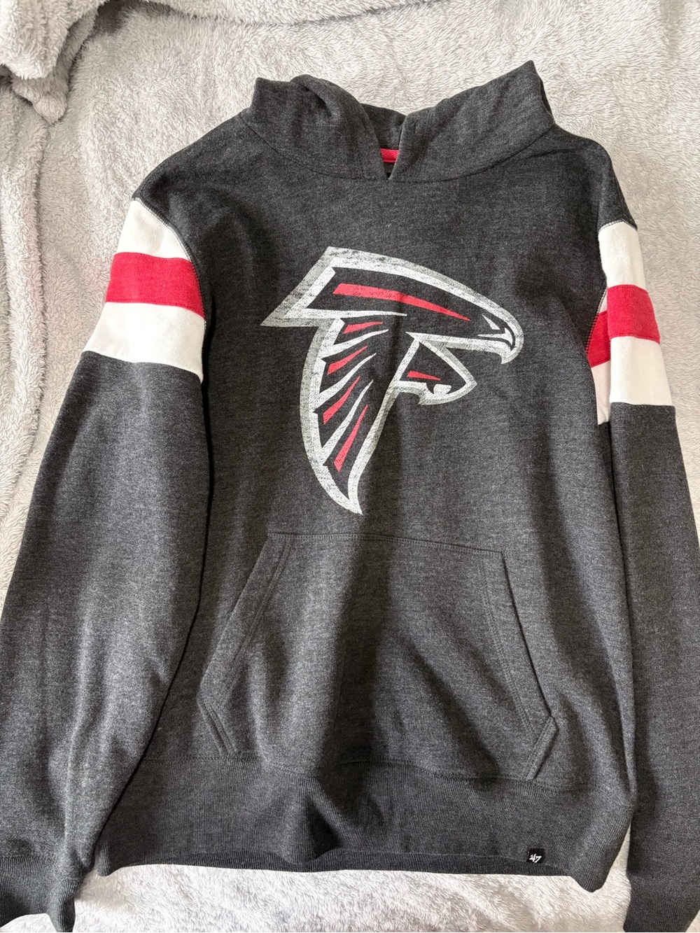 '47 Atlanta Falcons Dark Gray Pullover Hoodie